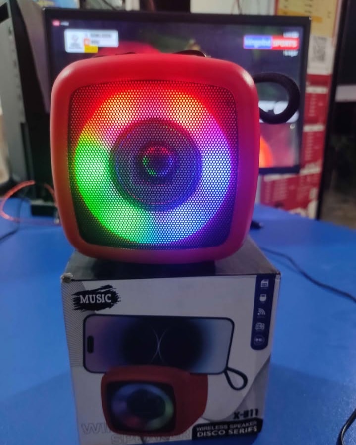 X-911 Wireless Portable Rechargeable Mini Disco Speaker